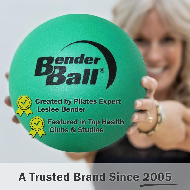Bender Ball The Original 9 inch Pilates Ball for Abs, Core & Back, Core Training Ball, Small Crunch Exercise Ball, Includes 5 Streaming Videos + Core Training/Bun & Thighs DVD or Without DVD - Image 2